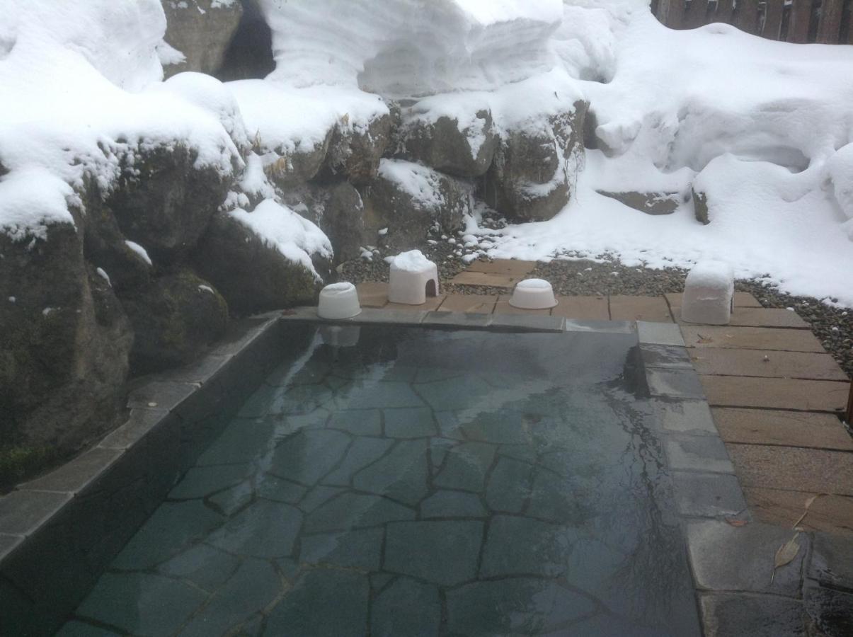 志賀リバーサイドホテル 山ノ内町 エクステリア 写真